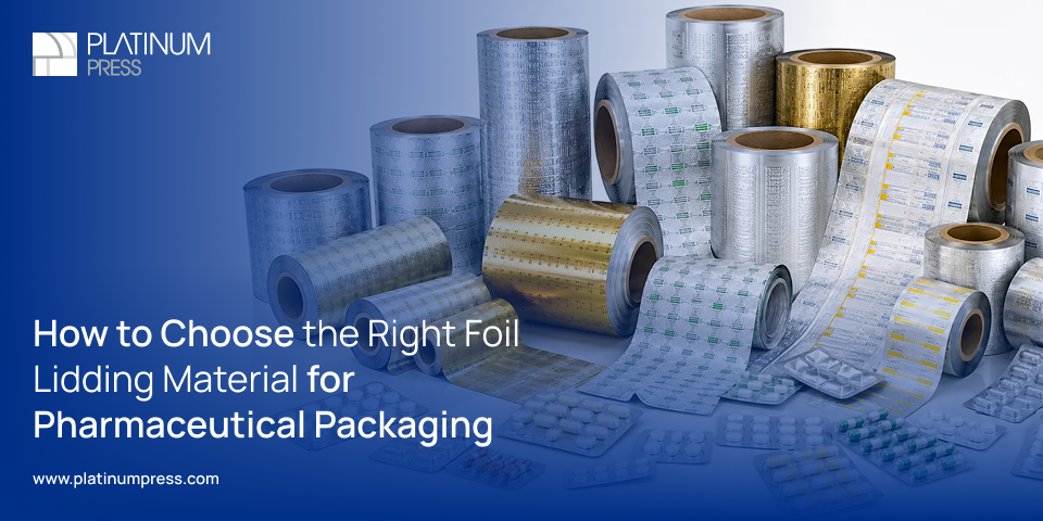 Right Foil Lidding Material